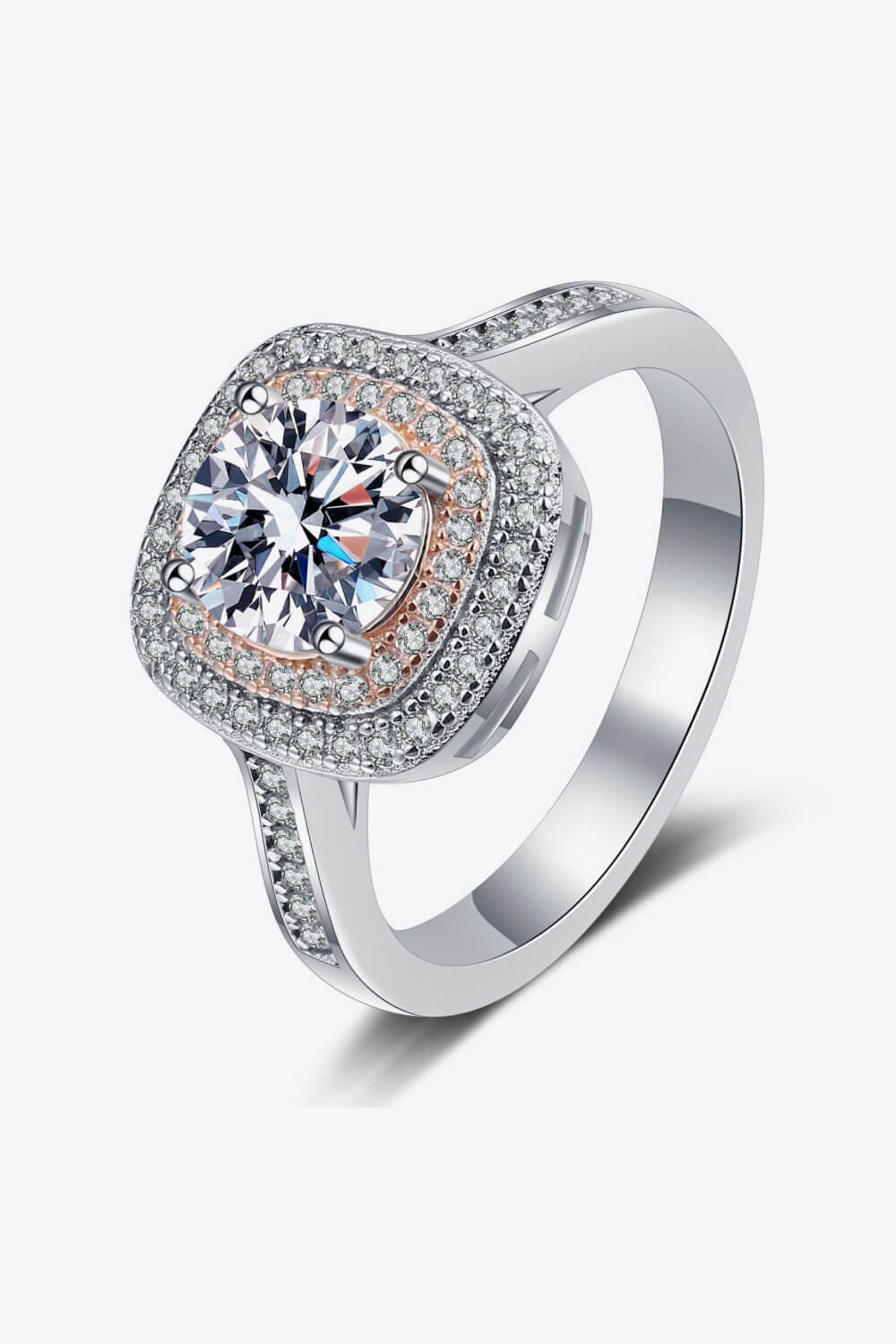 925 Sterling Moissanite Ring