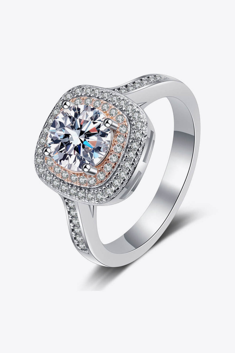 925 Sterling Moissanite Ring