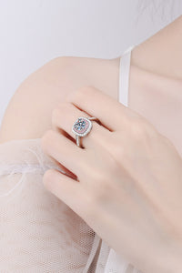 925 Sterling Moissanite Ring