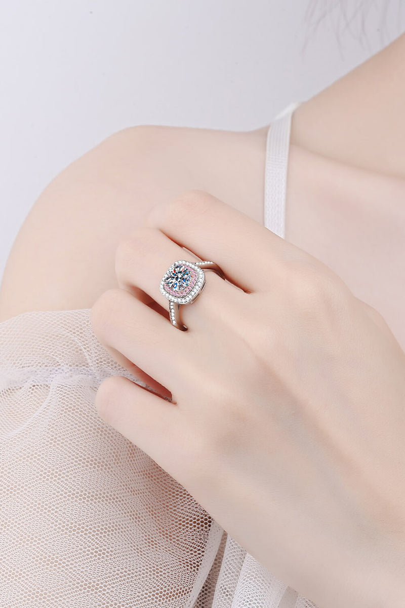 925 Sterling Moissanite Ring