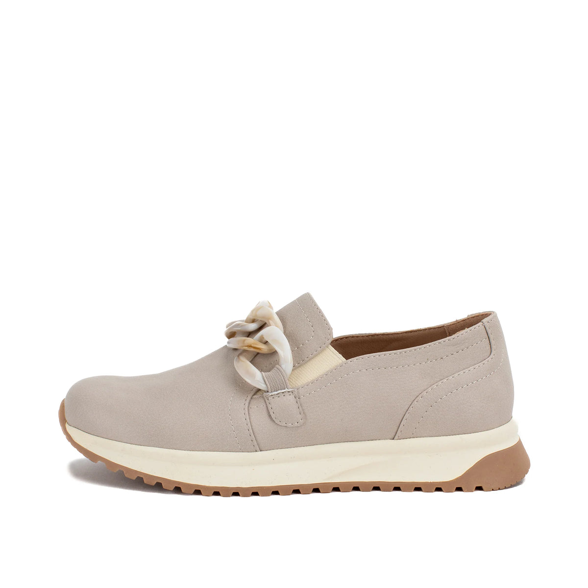 Rory Slip on Loafer by Yellowbox in Taupe