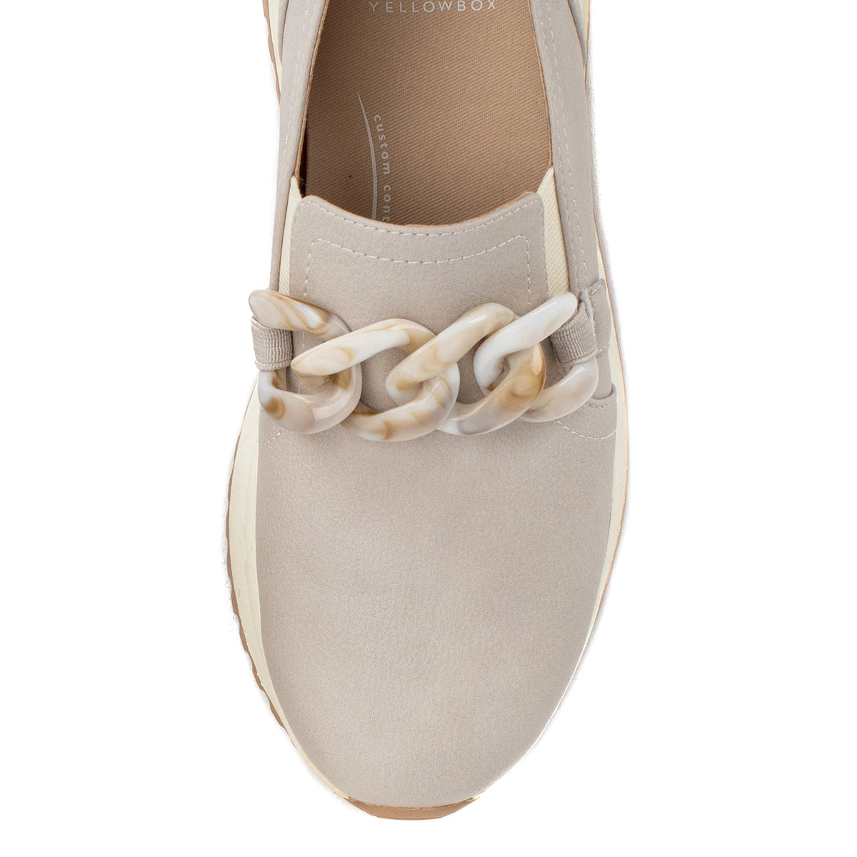 Rory Slip on Loafer by Yellowbox in Taupe