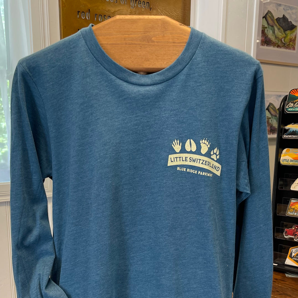 Viaduct Long Sleeve in Heather Teal