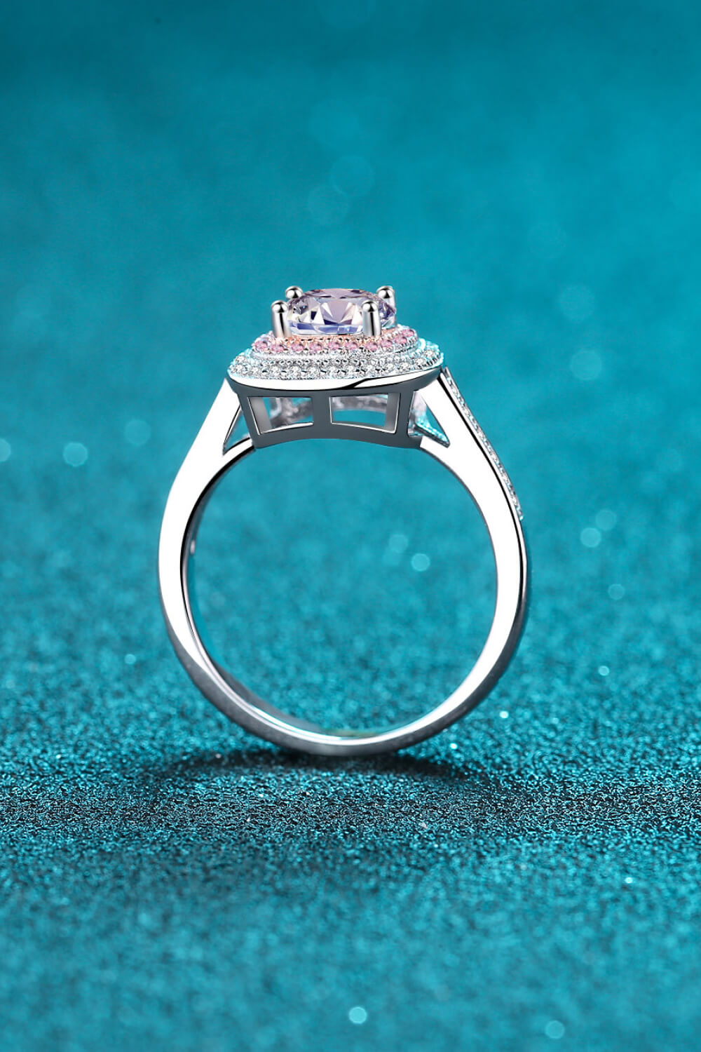 925 Sterling Moissanite Ring