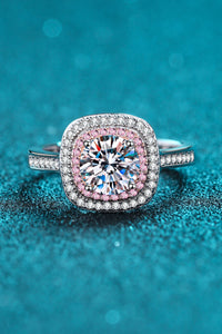 925 Sterling Moissanite Ring