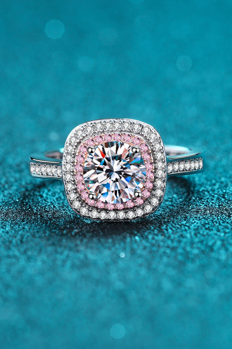 925 Sterling Moissanite Ring
