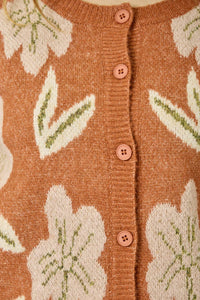 Jane Floral Sweater Cardigan