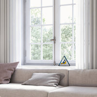 Bubba the Bluebird Standing Triangle Suncatcher