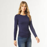 Ashley Side Cinched Top in Teal