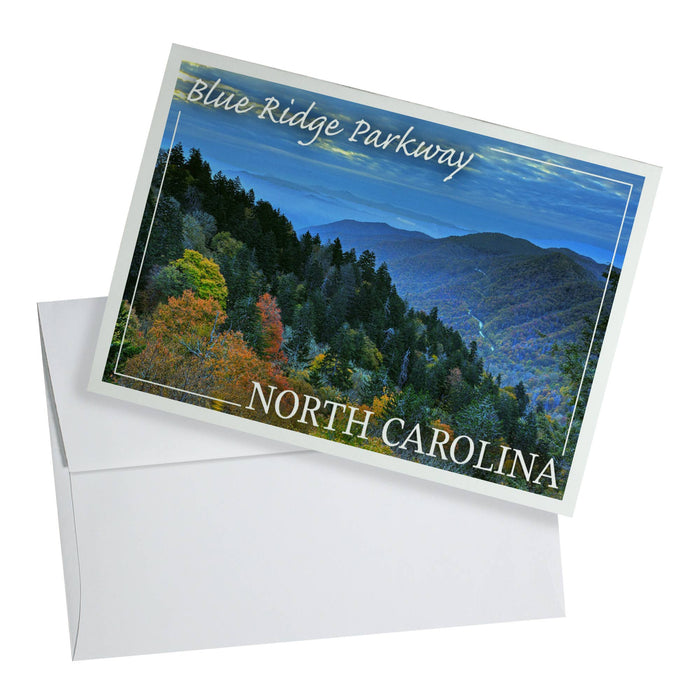 Blue Ridge Parkway Daylight Greeting Card